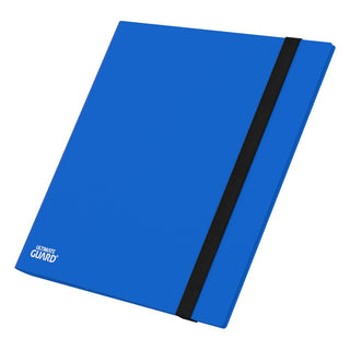 Blaues Ultimate Guard Flexxfolio 480, 24-Pocket Kartenmappe mit elastischem Verschluss.