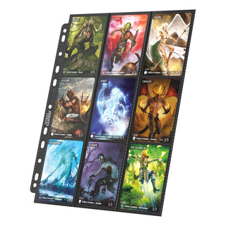 Ultimate Guard 18-Pocket Pages Side-Loading Schwarz (10)