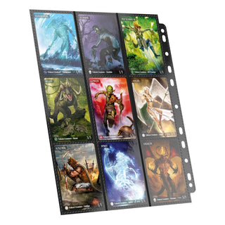 Ultimate Guard 18-Pocket Pages Side-Loading Schwarz (10)