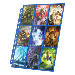 Ultimate Guard 18-Pocket Pages Side-Loading Blau (10)