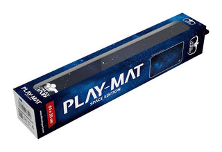 Ultimate Guard Spielmatte Mystic Space 61x35 cm, blaue Verpackung mit Weltraumdesign.