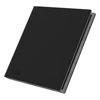 Schwarze Ultimate Guard Portfolio 480 Sammelkartenmappe mit XenoSkin-Einband und 24-Pocket-Seiten.