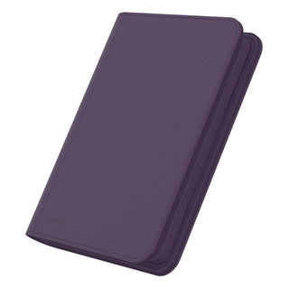 Violette Ultimate Guard Zipfolio 160 Kartenmappe mit XenoSkin-Einband und Reißverschluss, 8-Pocket Design.