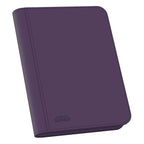 Ultimate Guard Zipfolio 160, violett, XenoSkin-Kartenmappe mit Reißverschluss, 8-Pocket-Seiten für Sammelkarten.
