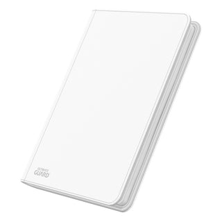 Ultimate Guard Zipfolio 320, weiße Kartenmappe mit XenoSkin-Einband und Reißverschluss, für Sammelkarten.