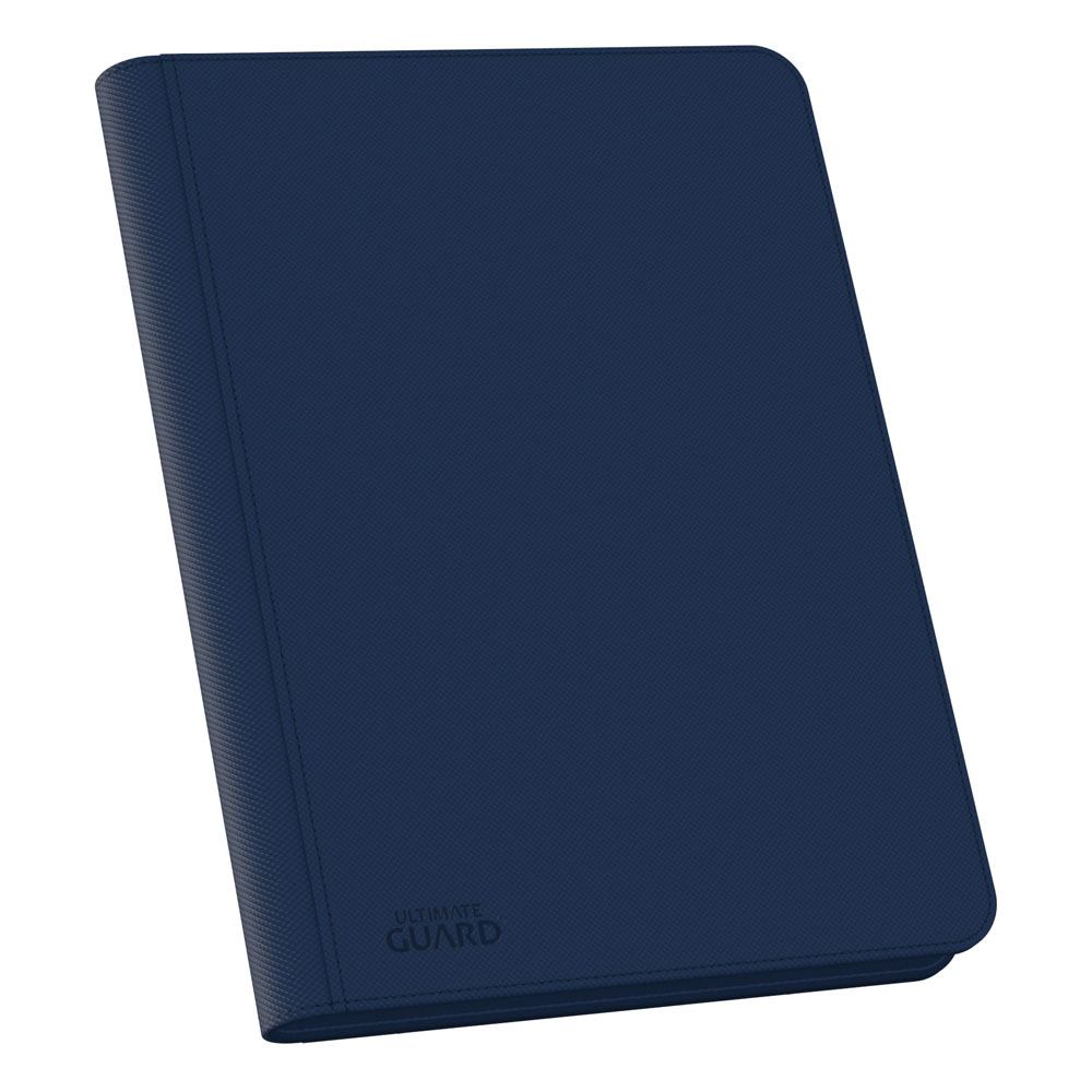 Ultimate Guard Zipfolio 320, 16-Pocket XenoSkin Blau, Kartenmappe mit Reißverschluss, für Sammelkarten.