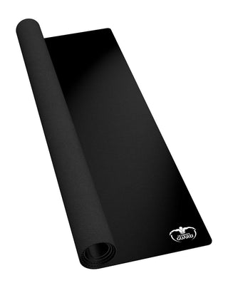 Schwarze Ultimate Guard Spielmatte 80x80 cm, dick, rutschfest, für Kartenspiele.