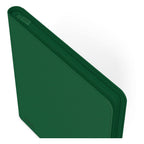 Grüne Ultimate Guard Zipfolio 480 Kartenmappe mit XenoSkin-Einband und Reißverschluss, 24-Pocket Design.