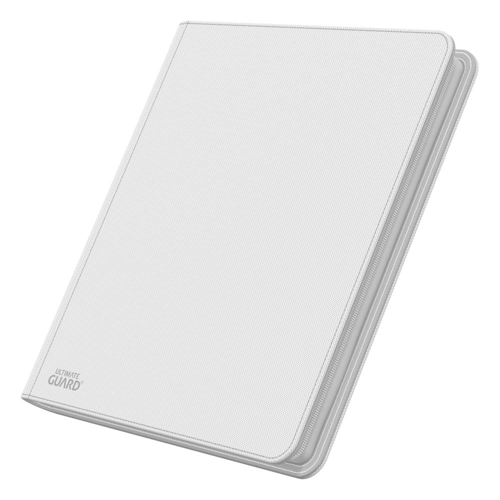 Ultimate Guard Zipfolio 480, 24-Pocket XenoSkin, weiß, Kartenmappe mit Reißverschluss für Playsets.