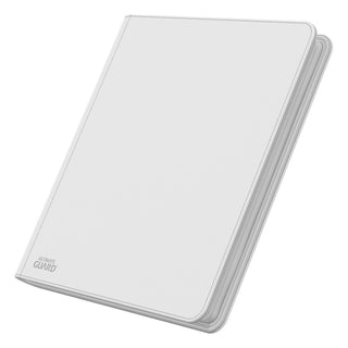 Ultimate Guard Zipfolio 480, 24-Pocket XenoSkin, weiß, Kartenmappe mit Reißverschluss für Playsets.