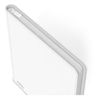 Weißes Ultimate Guard Zipfolio 480 XenoSkin mit Reißverschluss, 24-Pocket für Playsets-Karten.