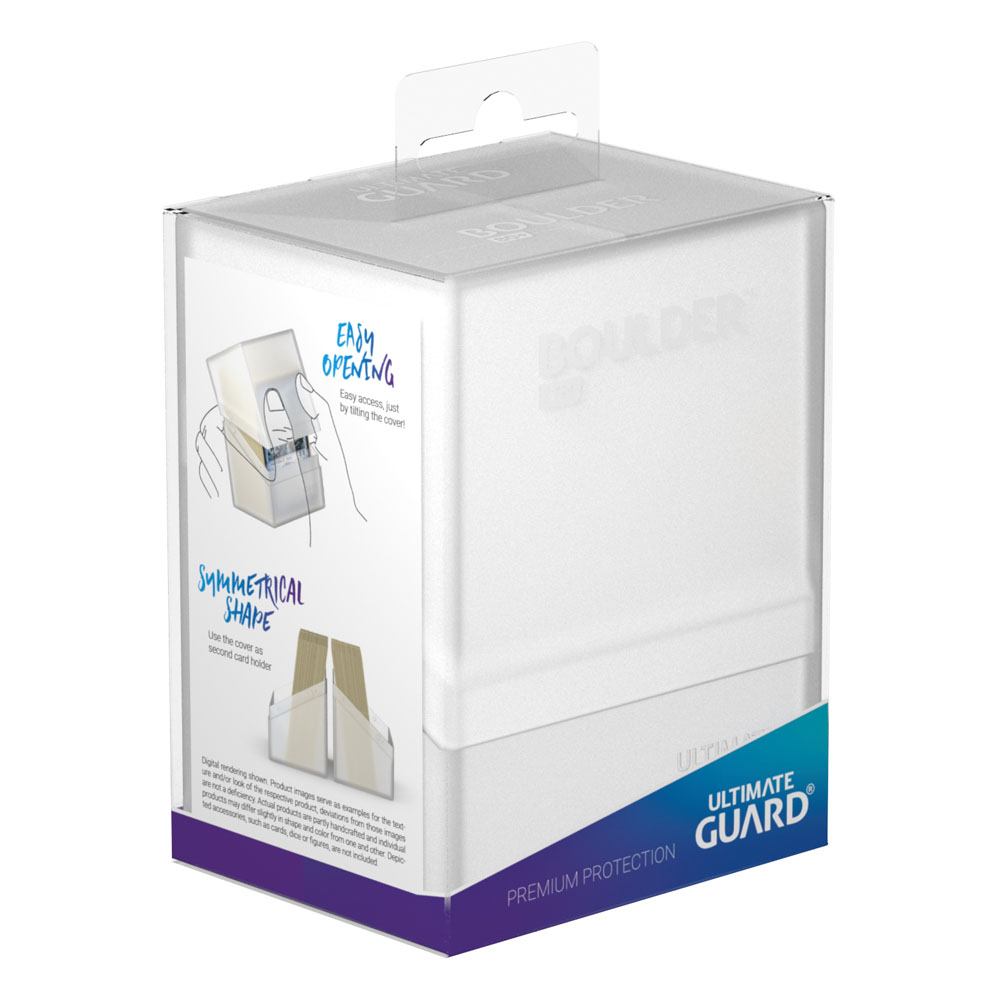 Ultimate Guard Boulder Deck Case 80+ Standardgröße Frosted