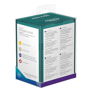 Ultimate Guard Boulder Deck Case 80+ Standardgröße Malachite