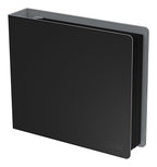 Schwarzer 3-Ringordner von Ultimate Guard mit XenoSkin-Einband für QuadRow Pocket Pages.