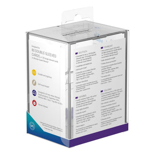 Ultimate Guard Boulder Deck Case 80+ Standardgröße Transparent