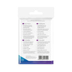 Rückseite der Ultimate Guard Supreme UX 3rd Skin Sleeves Verpackung mit mehrsprachiger Beschreibung und Barcode.