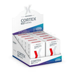Ultimate Guard Cortex Sleeves Standardgröße Rot (100) in Displaybox, ideal für TCG-Spieler.