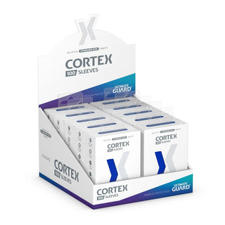 Ultimate Guard Cortex Sleeves Blau, 100er Packung, Standardgröße, in Displaybox.