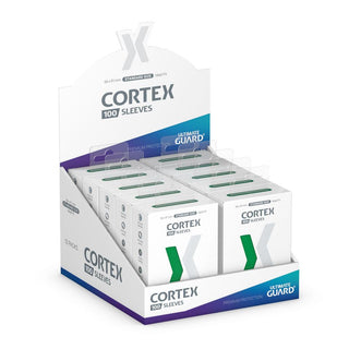 Ultimate Guard Cortex Sleeves, Standardgröße, grün, 100er-Pack, in Displaybox.