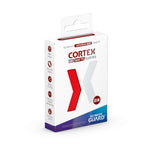 Ultimate Guard Cortex Sleeves, japanische Größe, matt-rot, 60 Stück, in weißer Verpackung mit roten Akzenten.