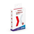 Ultimate Guard Cortex Sleeves, Japanische Größe, Rot, 60 Stück, Verpackungsvorderseite.