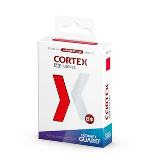 Ultimate Guard Cortex Sleeves Japanische Größe Rot (60) Verpackung.
