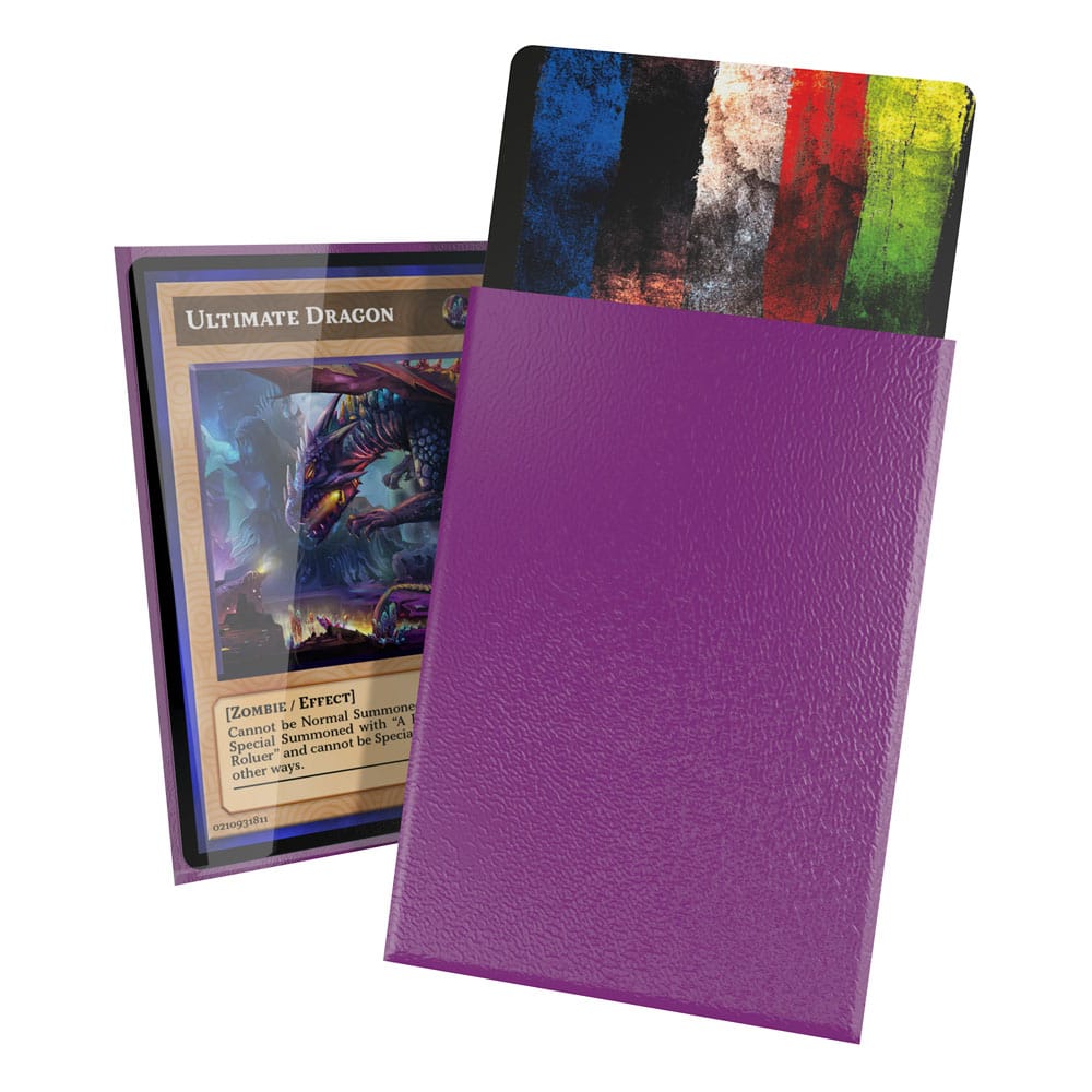 Lila Ultimate Guard Cortex Sleeves für TCG-Karten, japanische Größe, 60 Stück.