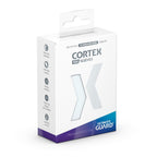 Ultimate Guard Cortex Sleeves, 100 Stück, Standardgröße, transparent, Verpackungsvorderseite.