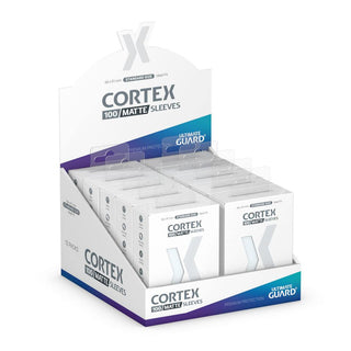 Ultimate Guard Cortex Sleeves, 100er Pack, matt-transparent, Standardgröße, Displaybox.