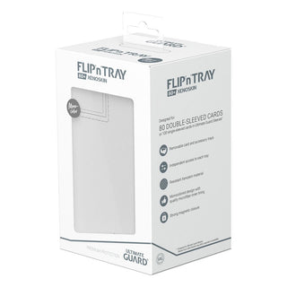 Ultimate Guard Flip`n`Tray 80+ XenoSkin Monocolor Weiß