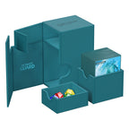 Ultimate Guard Flip`n`Tray 80+ XenoSkin Monocolor Petrolblau