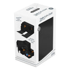 Ultimate Guard Twin Flip`n`Tray 160+ XenoSkin Monocolor Schwarz