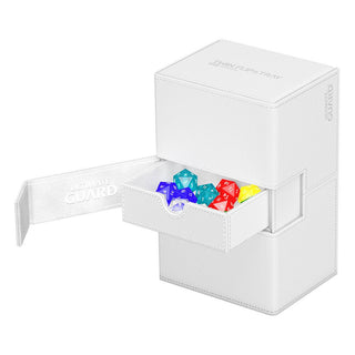 Ultimate Guard Twin Flip`n`Tray 160+ XenoSkin Monocolor Weiß