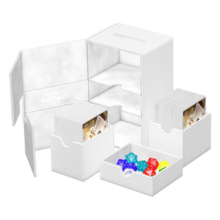 Ultimate Guard Twin Flip`n`Tray 160+ XenoSkin Monocolor Weiß