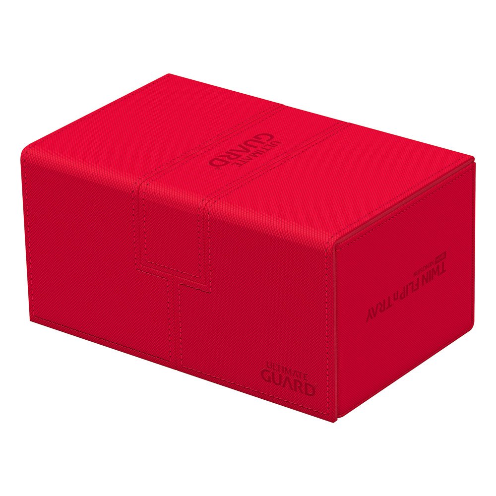 Ultimate Guard Twin Flip`n`Tray 160+ XenoSkin Monocolor Rot