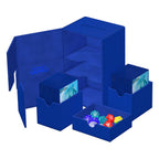 Ultimate Guard Twin Flip`n`Tray 160+ XenoSkin Monocolor Blau