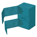 Ultimate Guard Twin Flip`n`Tray 160+ XenoSkin Monocolor Petrolblau