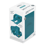 Ultimate Guard Twin Flip`n`Tray 160+ XenoSkin Monocolor Petrolblau