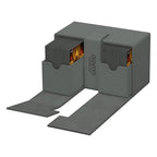 Ultimate Guard Twin Flip`n`Tray 160+ XenoSkin Monocolor Grau