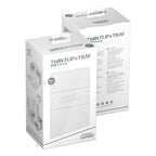Ultimate Guard Twin Flip`n`Tray 200+ XenoSkin Monocolor Weiß