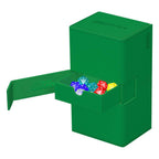 Ultimate Guard Twin Flip`n`Tray 200+ XenoSkin Monocolor Grün