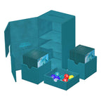 Ultimate Guard Twin Flip`n`Tray 200+ XenoSkin Monocolor Petrolblau