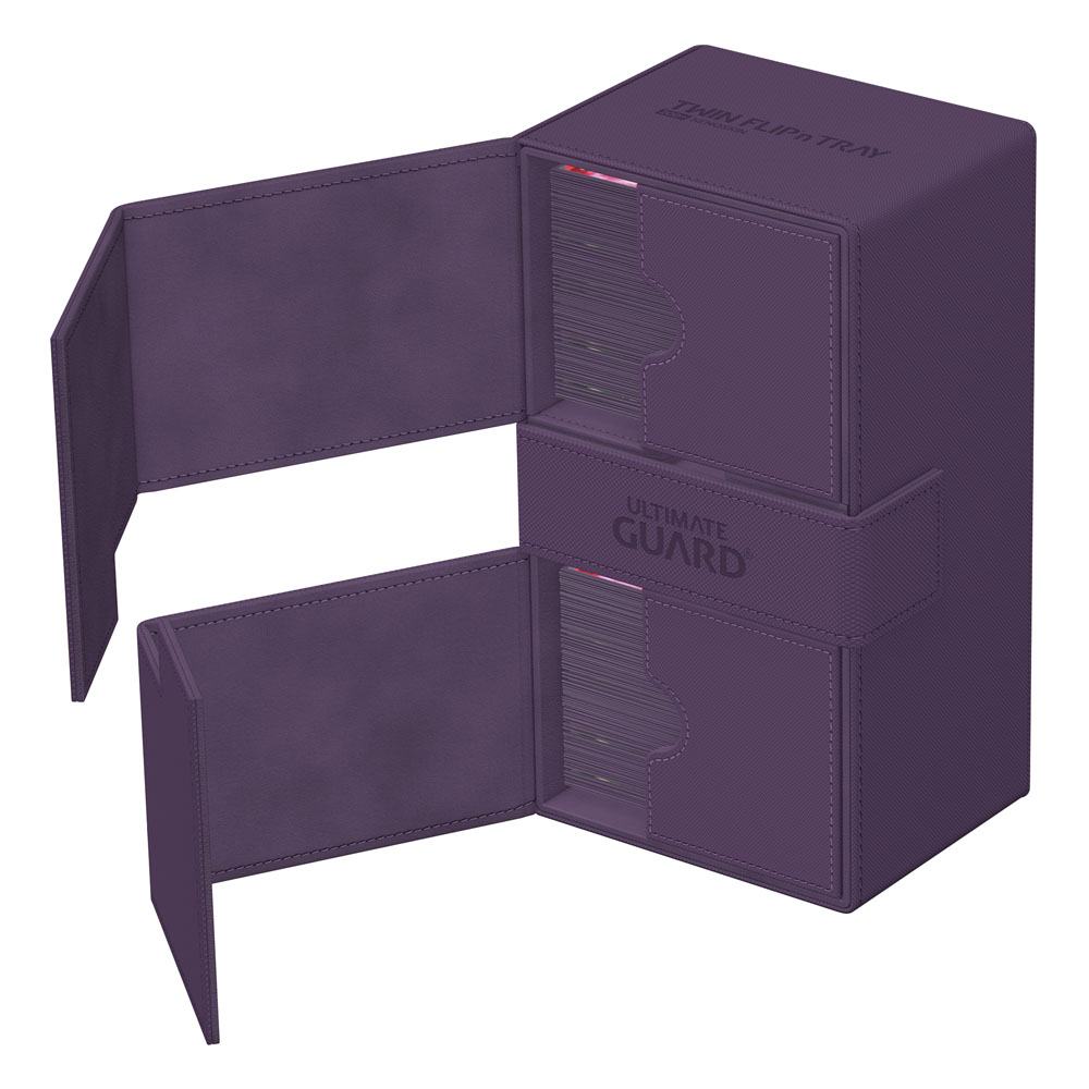 Ultimate Guard Twin Flip`n`Tray 200+ XenoSkin Monocolor Violett