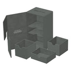 Ultimate Guard Twin Flip`n`Tray 200+ XenoSkin Monocolor Grau