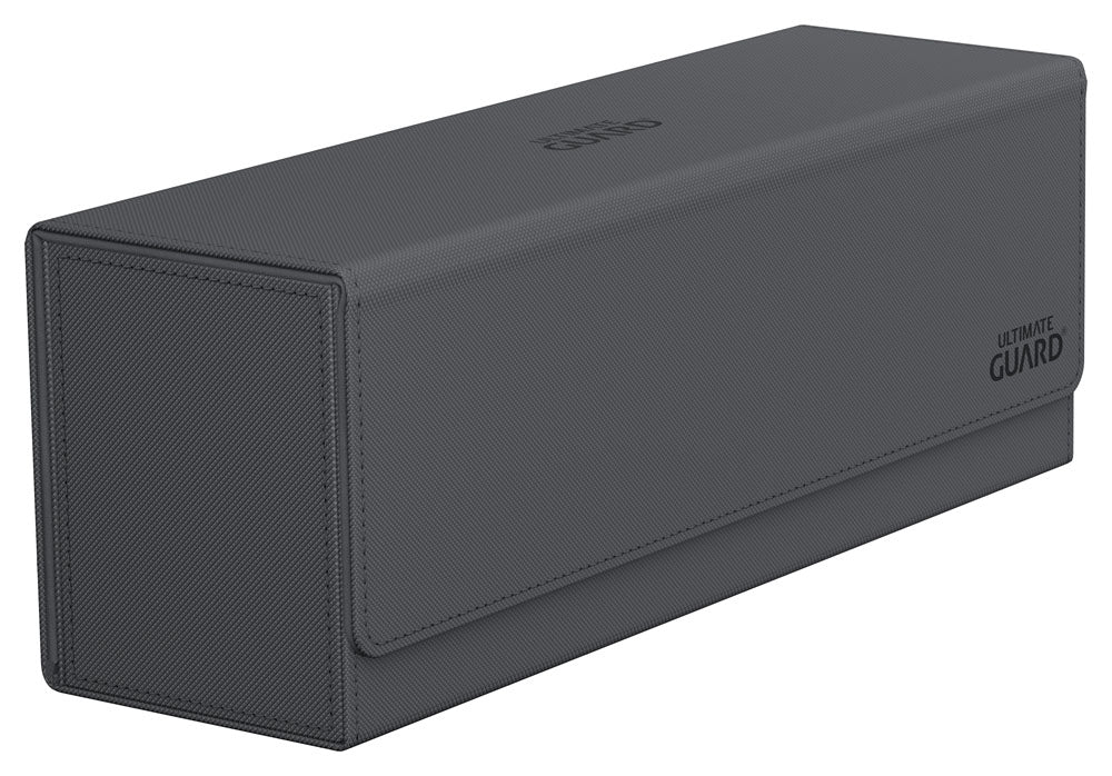 Ultimate Guard Arkhive 400+ XenoSkin Grau, Kartenaufbewahrung, rechteckig, geschlossen, robustes Design.
