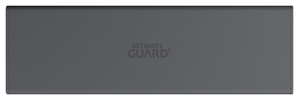 Ultimate Guard Arkhive 400+ XenoSkin Grau, Kartenaufbewahrung, geschlossen, strukturiertes Material.