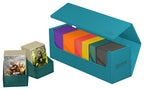 Ultimate Guard Arkhive 400+ XenoSkin Petrolblau mit Karten und Deck Boxen.