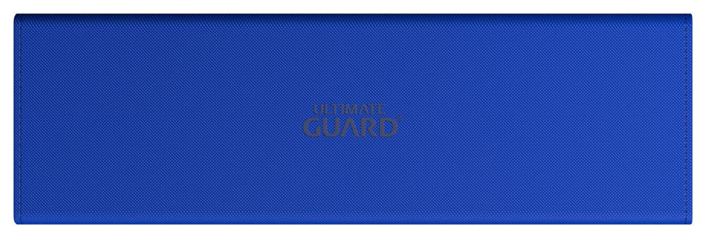 Blaue Ultimate Guard Arkhive 400+ XenoSkin Box zur Kartenaufbewahrung.