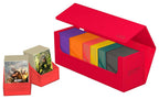 Ultimate Guard Arkhive 400+ in Rot für die sichere Aufbewahrung von Karten und Deck Boxen, ideal für mehr als 175 Toploader.