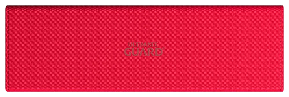 Ultimate Guard Arkhive 400+ XenoSkin Monocolor Rot, Kartenaufbewahrung, rechteckig, strukturiertes Material.